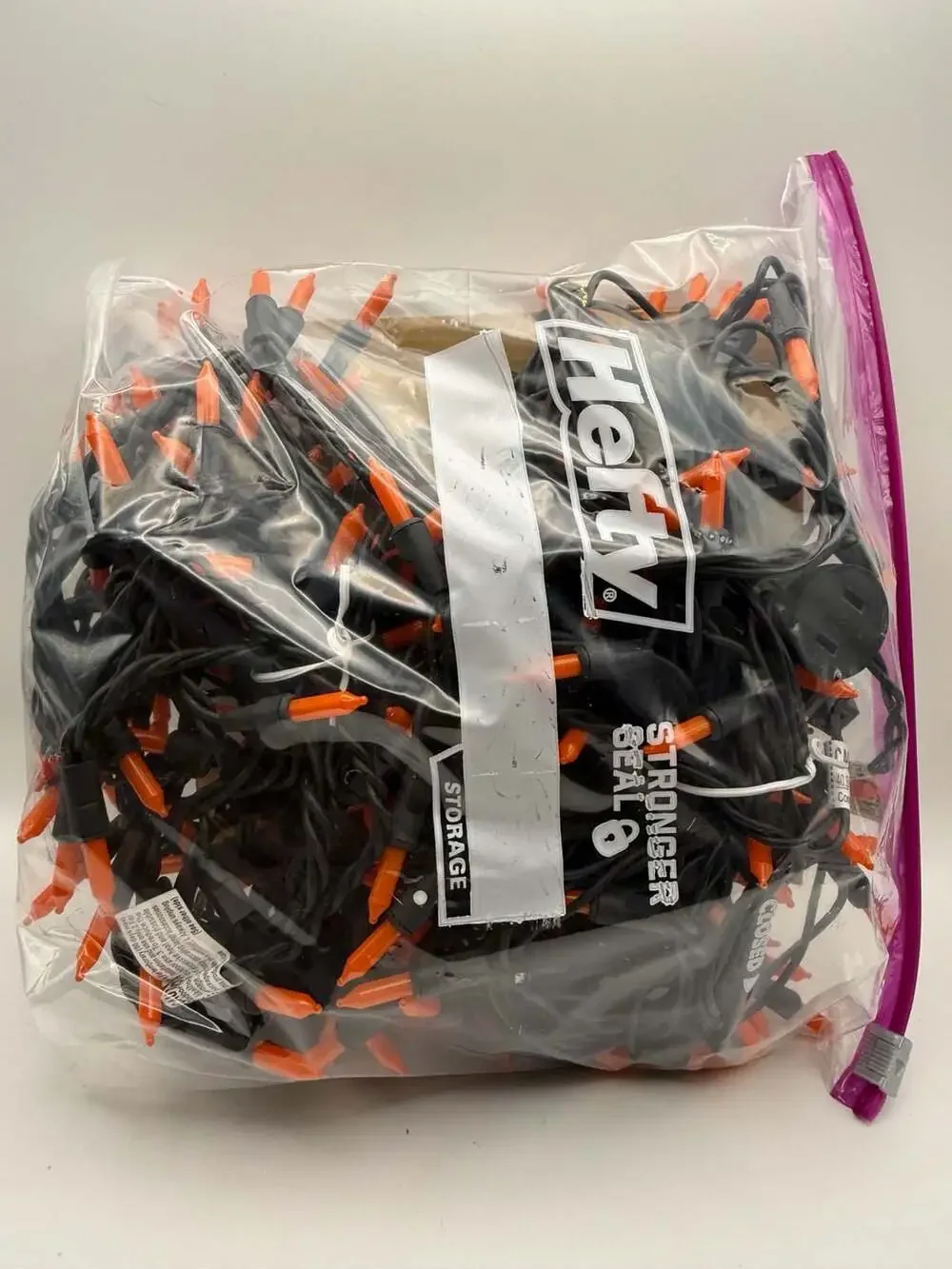 Sylvania Halloween Series Mini Lights 100 Orange Indoor/Outdoor